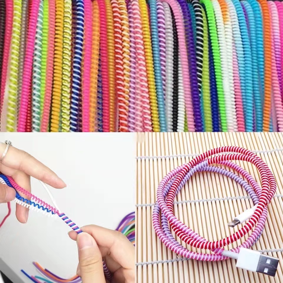 Coiled Usb Cable - Защитный спиральный чехол из ТПУ для