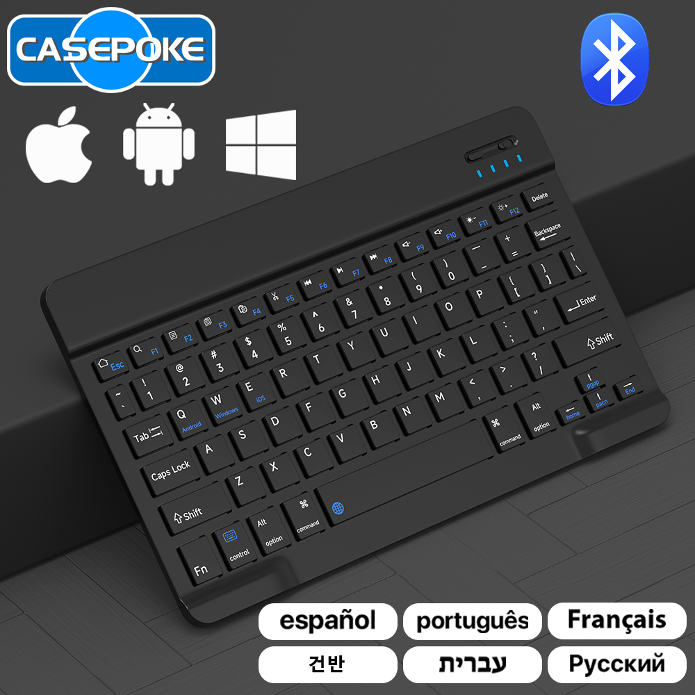 Gaming Keyboard Mouse Wireless - CASEPOKE для iPad Xiaomi Samsung Huawei