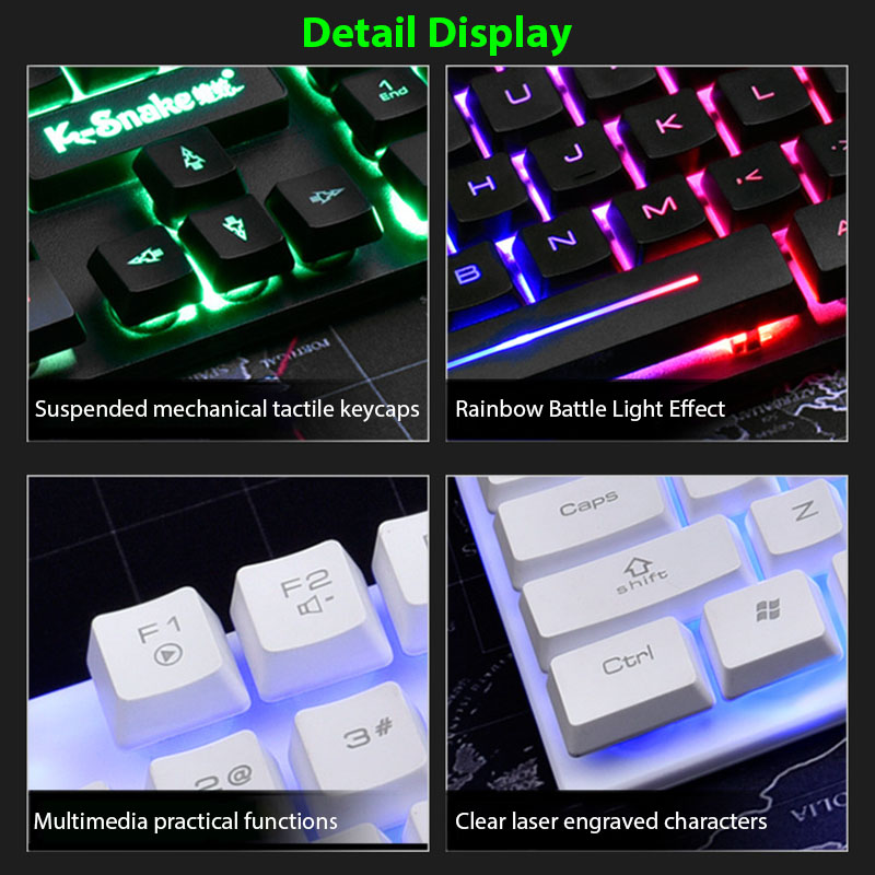 Набор клавиатуры и мыши KM320, – обзор и цена Gaming Keyboard Mouse Wireless