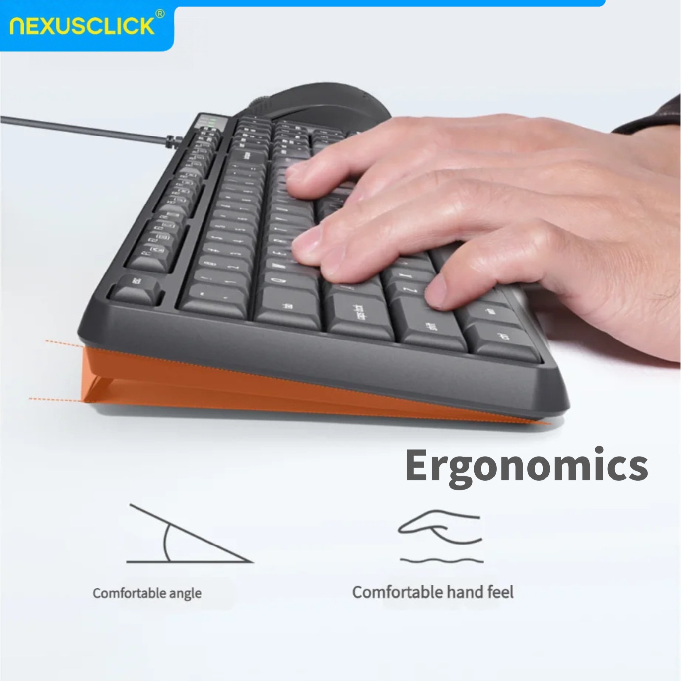 Комплект проводной клавиатуры  – обзор и цена Gaming Keyboard That Is Quiet