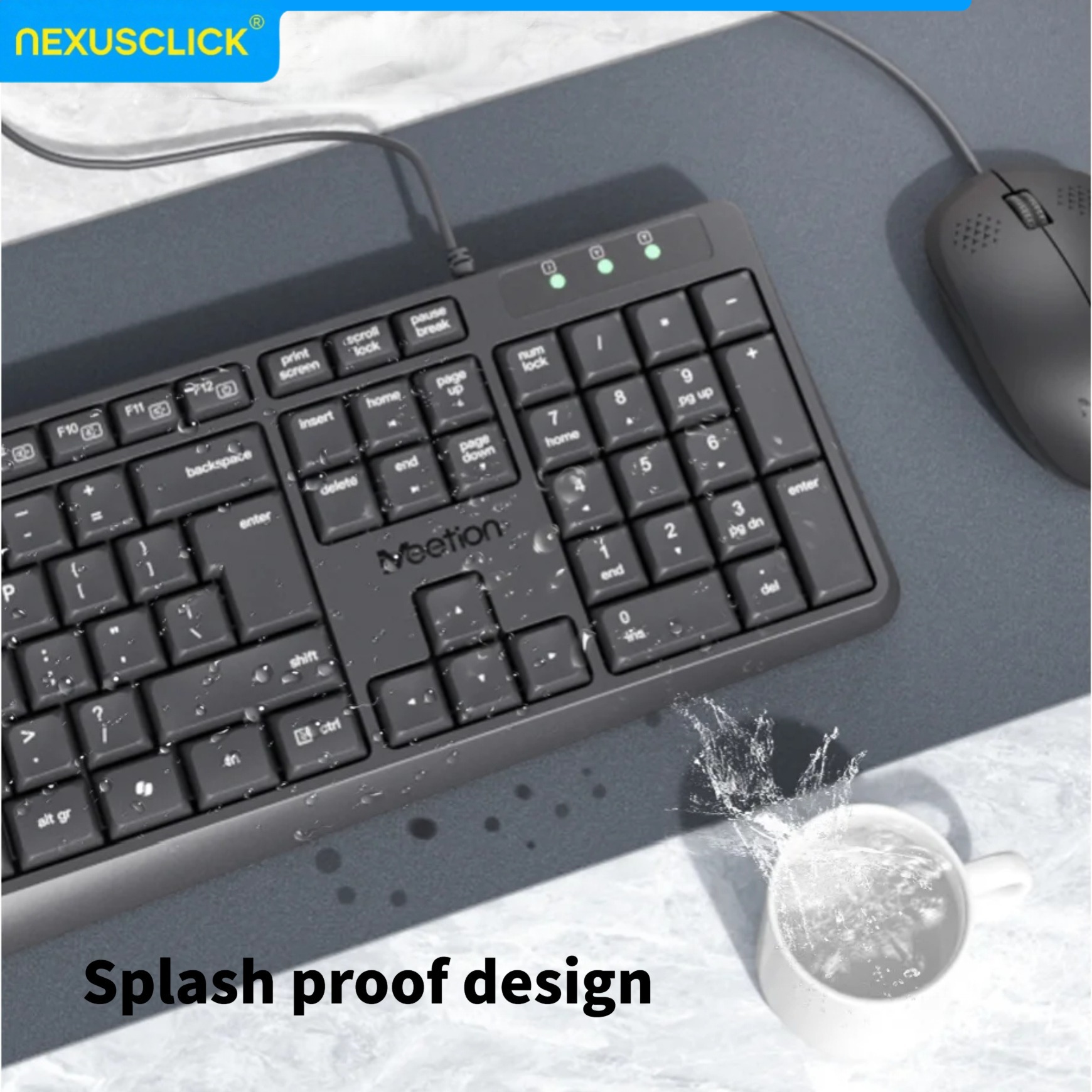 Комплект проводной клавиатуры  – обзор и цена Gaming Keyboard That Is Quiet