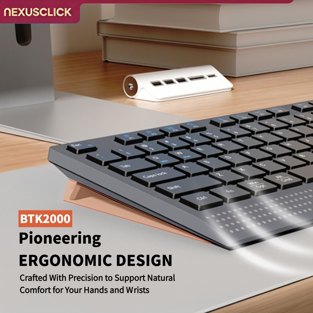 Беспроводная клавиатура NexusC – обзор и цена Gaming Keyboard That Is Quiet