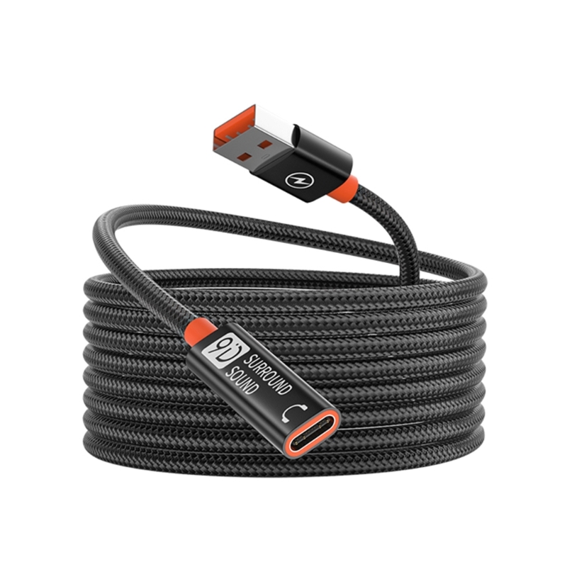 USB A 3,0 «папа» на тип C «мам – обзор и цена Coiled Usb Cable