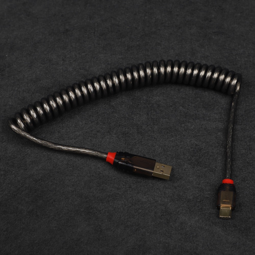 USB-кабель Lindy типа A-C, про – обзор и цена Coiled Usb Cable