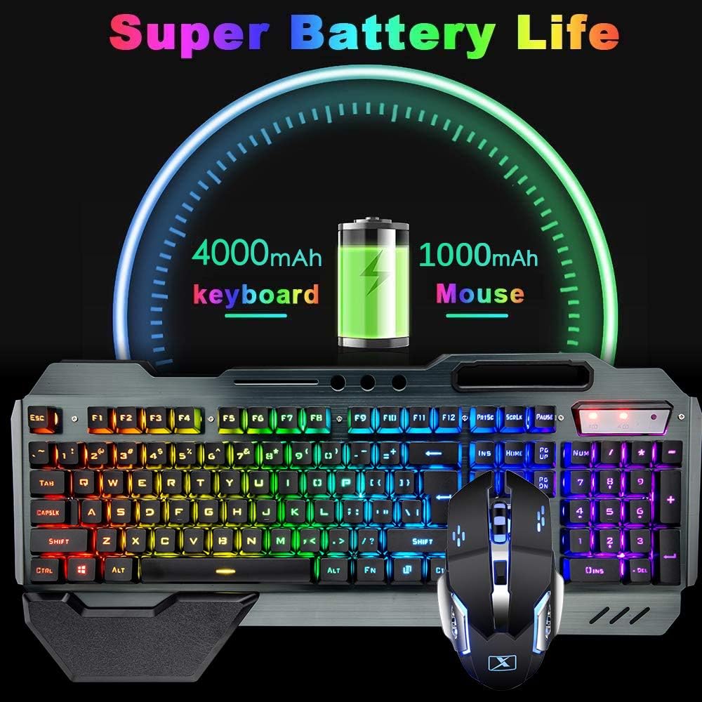 Комбинированная беспроводная и – обзор и цена Gaming Keyboard Mouse Wireless