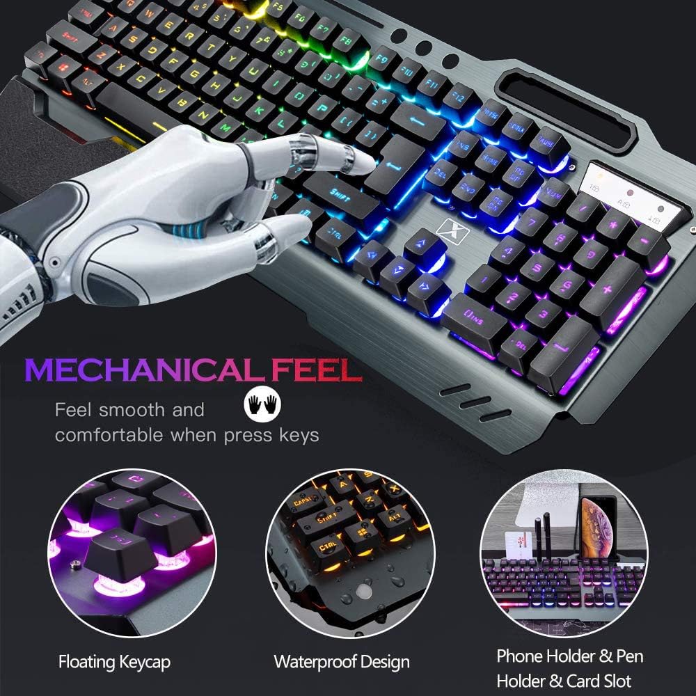 Комбинированная беспроводная и – обзор и цена Gaming Keyboard Mouse Wireless