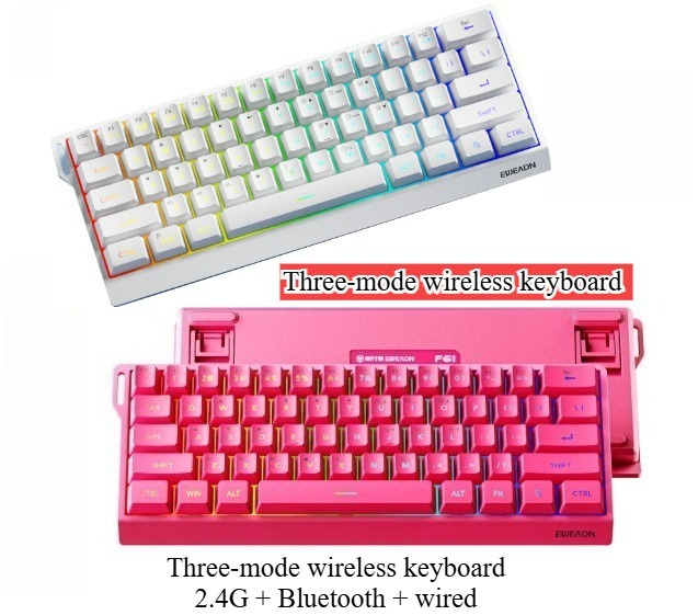 61-клавишная беспроводная мини – обзор и цена Gaming Keyboard No Noise