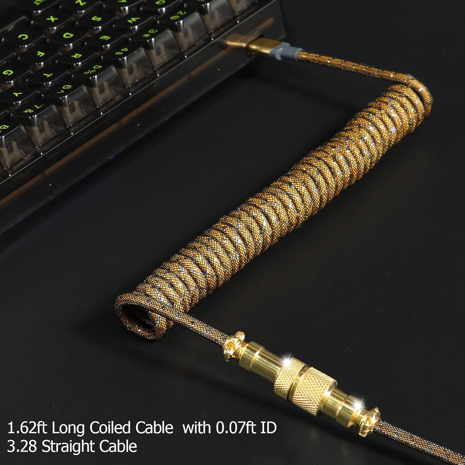 ATTACK SHARK * MAMBASNAKE C03  – обзор и цена Coiled Usb Cable