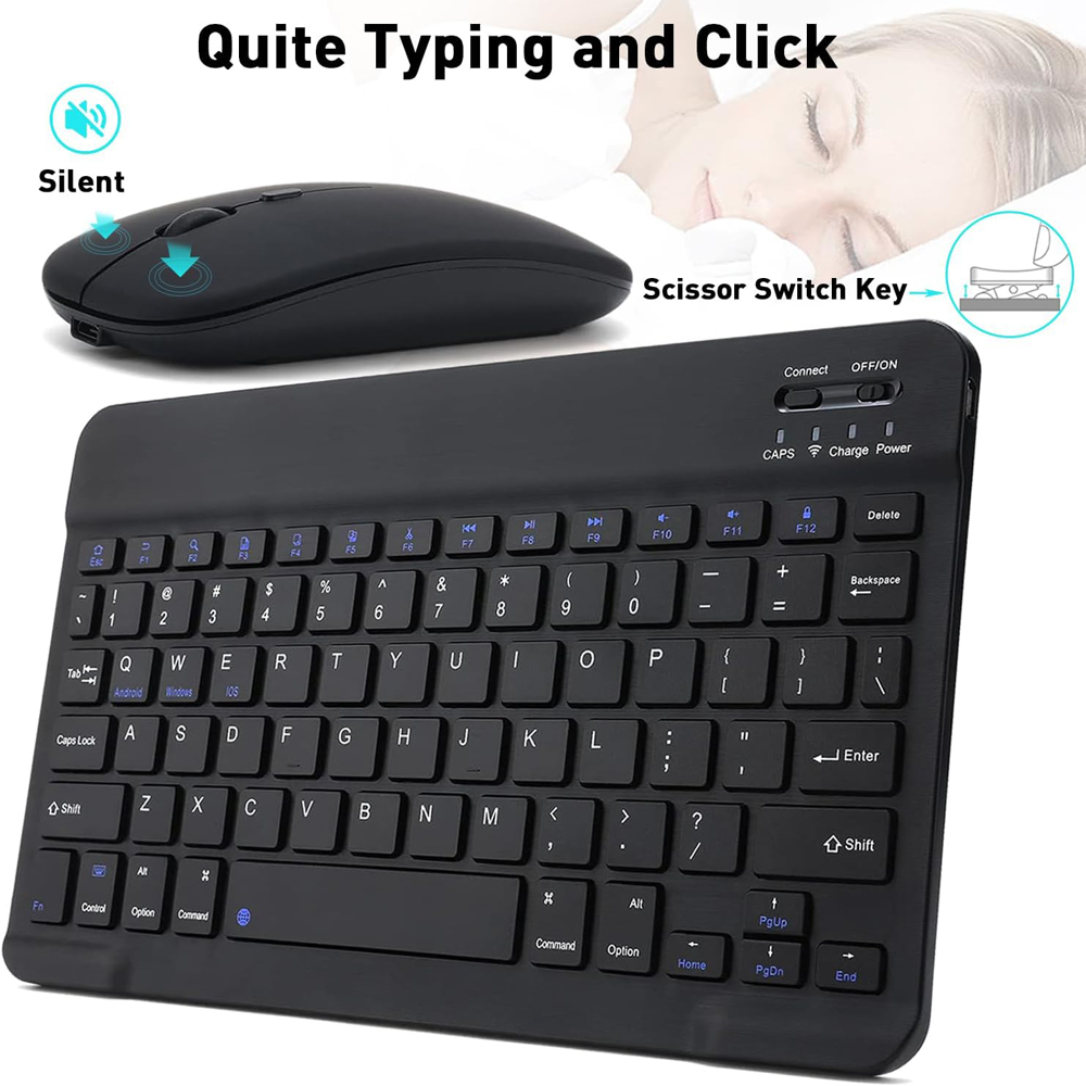 10-дюймовая беспроводная мини- – обзор и цена Gaming Keyboard Mouse Wireless