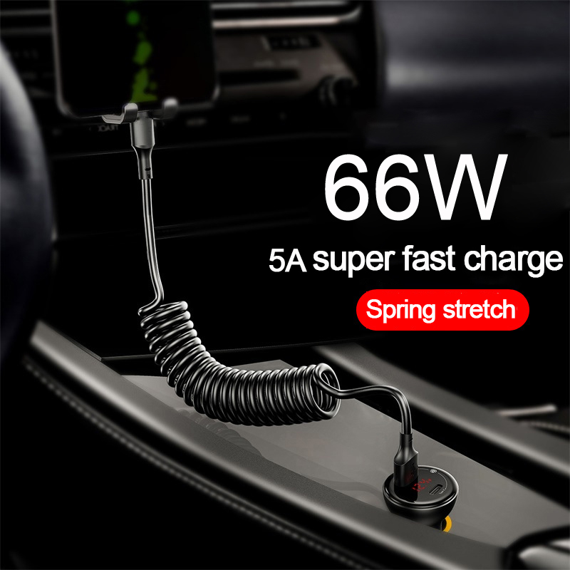 Кабель USB-C на USB-C 5A для б – обзор и цена Coiled Usb Cable