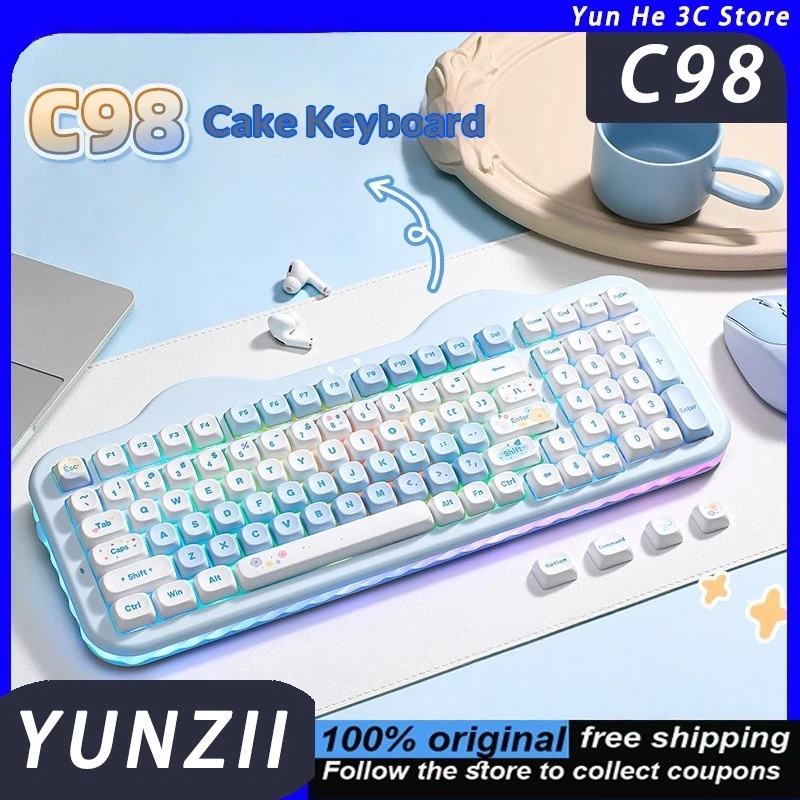 Механическая клавиатура YUNZII – обзор и цена Gaming Keyboard That Is Quiet