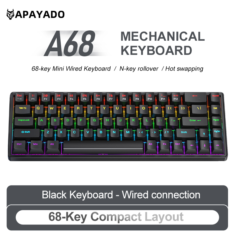 Проводная механическая клавиат – обзор и цена Gaming Keyboard Budget