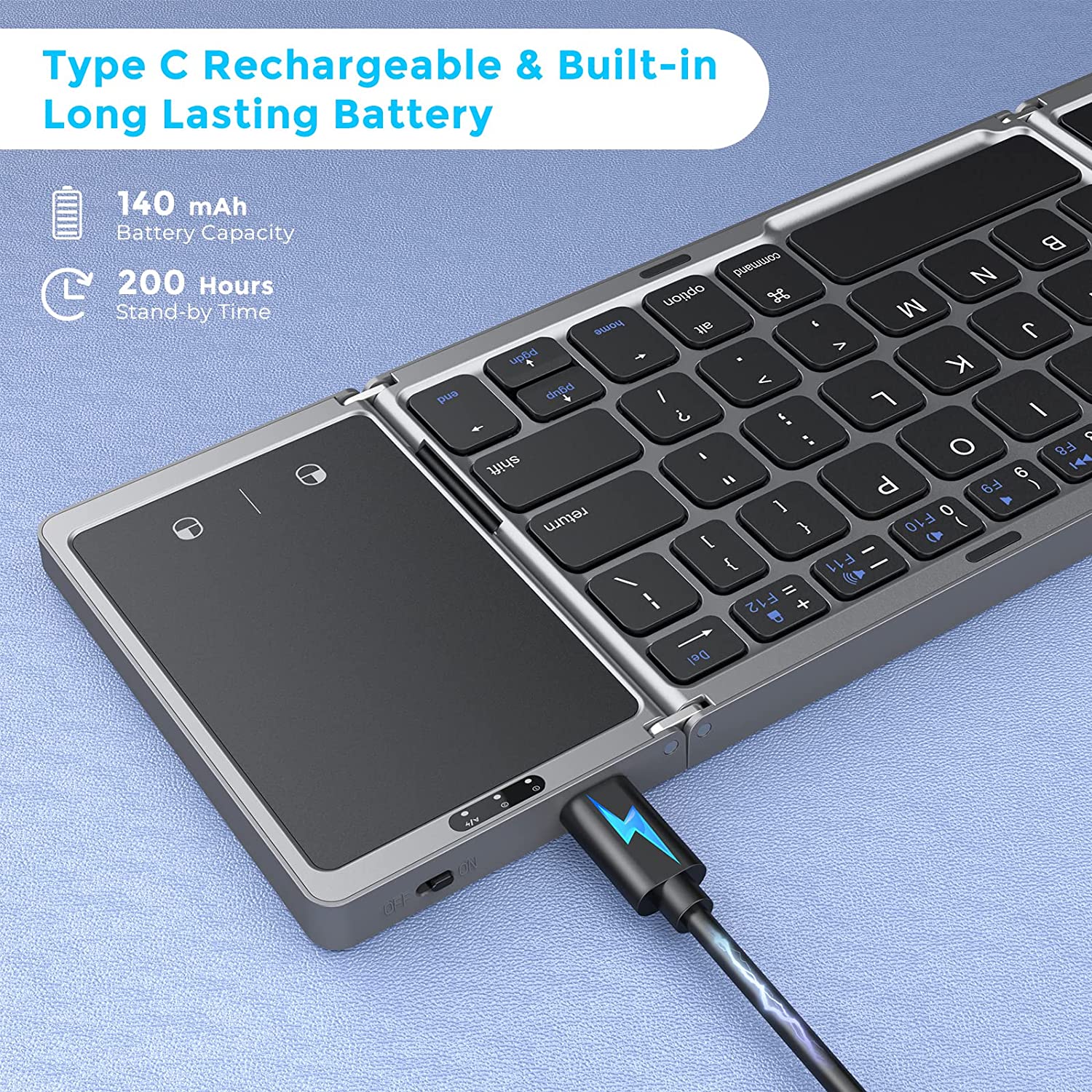 Seenda Складная беспроводная B – обзор и цена Gaming Keyboard Budget
